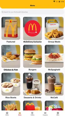 McDelivery PH android App screenshot 3