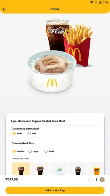 McDelivery PH android App screenshot 5