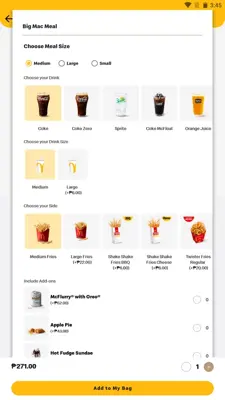 McDelivery PH android App screenshot 6